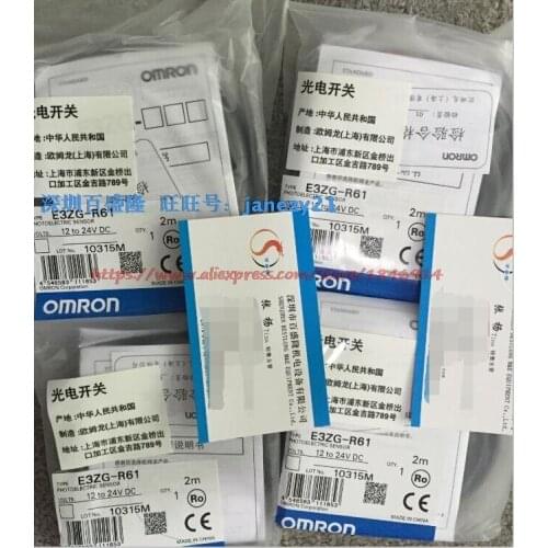 Original Brand New Genuine Photoelectric Switch E3Z-R62