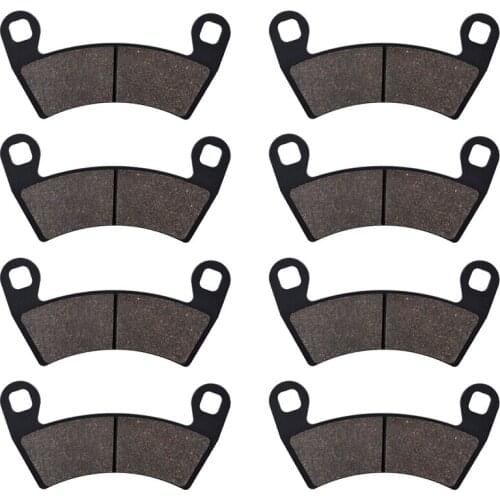 Motorcycle Front and Rear Brake Pads for POLARIS 800 Ranger 800 6x6 2010-2015