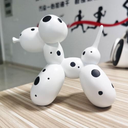 Dot art Balloon Dog European-Style Modern Minimalist Creativ Decoration Room Desktop Home Decor miniature figurines accessories