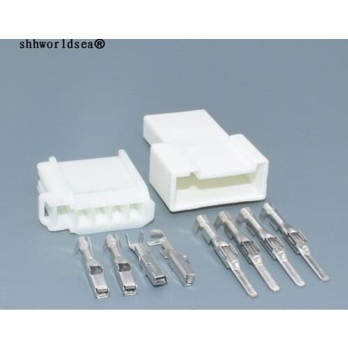 Shhworldsea 2.2mm 4pin male female socket for toyota horn socket