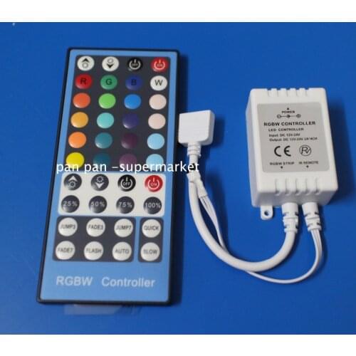 40key RGBW Controller DC12-24V LED Strip Light 40keys RGBW LED Controller with IR Remote control