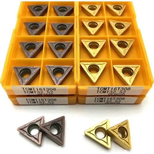 Carbide inserts turning tool TCMT16T308 VP15TF Internal Turning Tools CNC Cutting tool lathe tools TCMT 16T308 Hard Alloy
