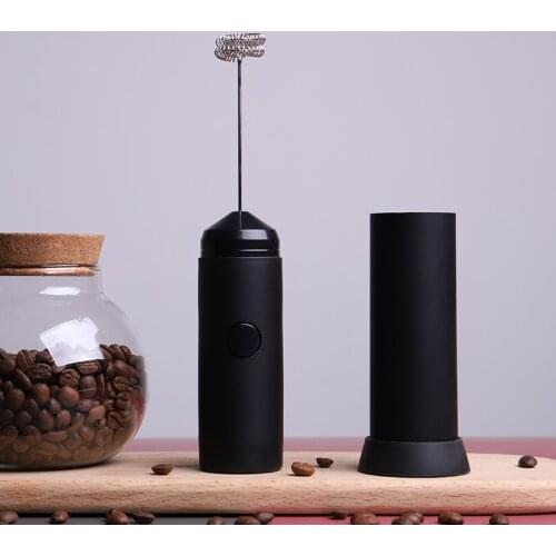 Milk Frother,USB Rechargeable 3 Speeds Mini Handheld ElectricBulletproof Coffee egg holder egg slicer egg beater