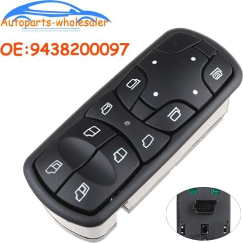 High Quality 9438200097 For Mercedes Benz Actros MPII Power Window Lifter Control Switch Car Auto accessorie