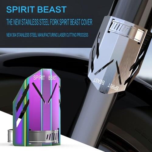 Spirit Beast Motorcycle Front Shock Absorber Cover Modification Front Fork Protective Cover For Honda CBF190R YG125 BJ125 BN300