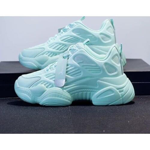 2021 New Womens Flat Shoes Blue Pink Sneakers, Mesh Breathable Wear-resistant Womens Vulcanized Shoes Plus 35-40