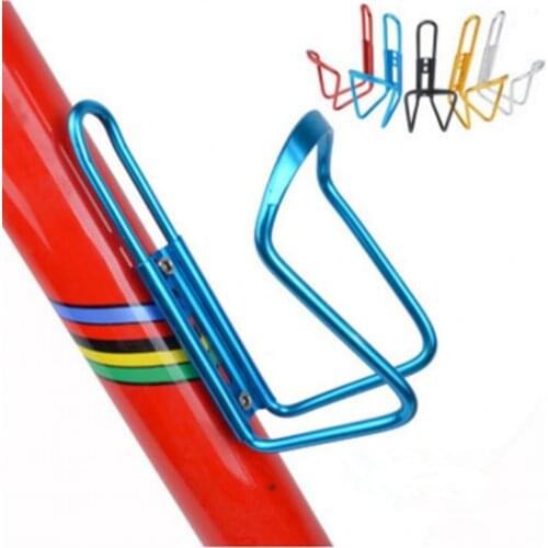 1Pcs Aluminum Alloy Bike Cycling Bicycle Drink Water Bottle Rack Holder Mount for Folding Bike Cage Mountain Bike Accessories