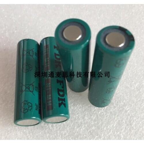 1PCS HR-AAU HRAAU Rechargeable battery HR 1.2V 1650mah 14500 NO.5 Ni-MH NiMH battery