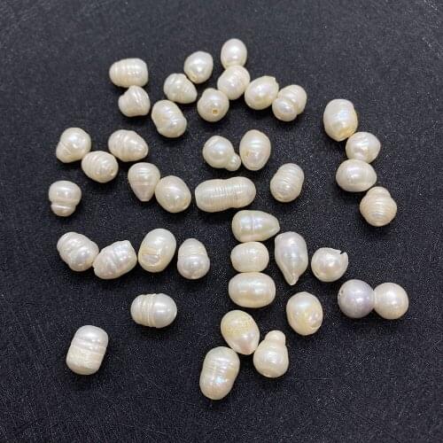 100pcs/pack of Exquisite Natural Freshwater Pearl 5-15mm DIY Handmade Wind Chime Pendant Charm Ladies Jewelry Accessories