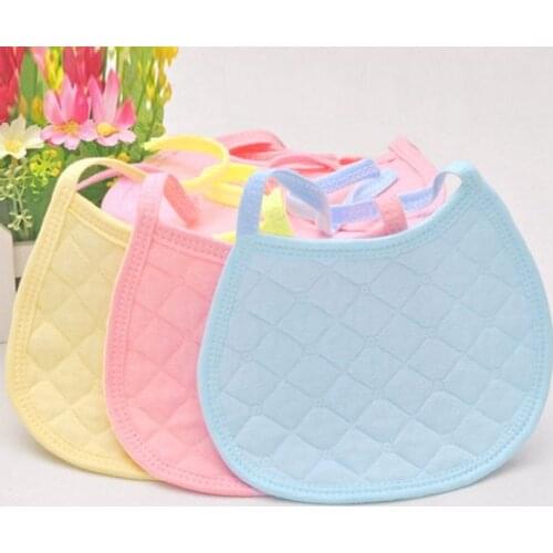 2PCS Infant Baby Girl Boy Bib Saliva Towel Bib Burp Cloths Baby Newborn Cotton Saliva Towel Bib Maternal And Child Supplies