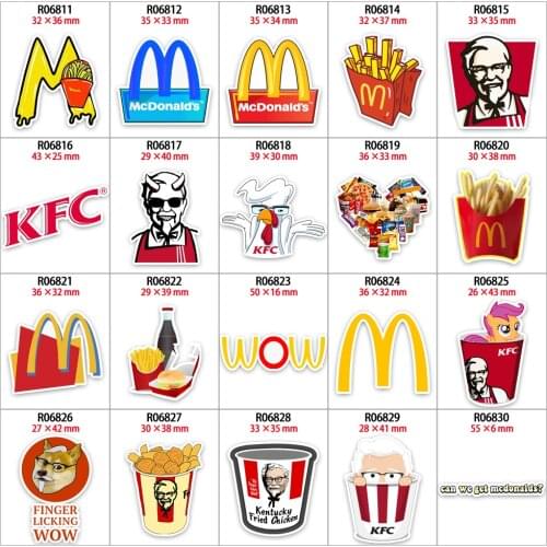 30pcs/lot New Nice Food Cartoon Pattern Planar Resins Printed for DIY Phone Decorations Accessories R0681 R0682 R0683