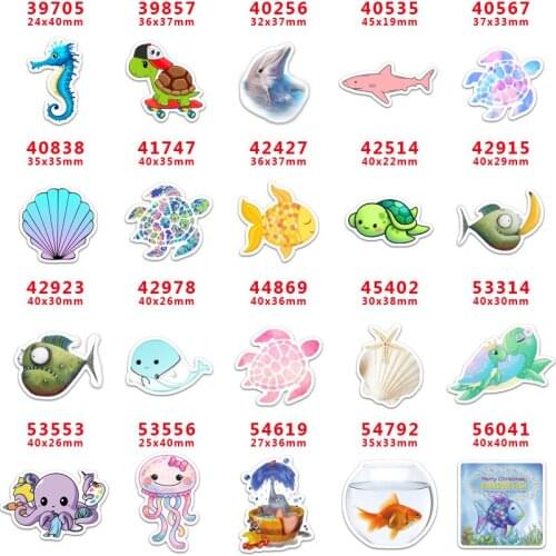 Choshim Diy accessories Cartoon flat back planar resin diy decoration crafts accessories 10pieces,DIY handmade PR39705