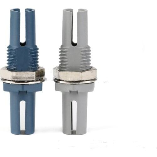 Free shipping 10PC Quality HFBR-4505Z/HFBR-4515Z Plastic optical fiber connector blue and Grey Option