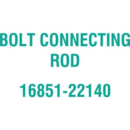 For Kubota 16851-22140 BOLT CONNECTING ROD
