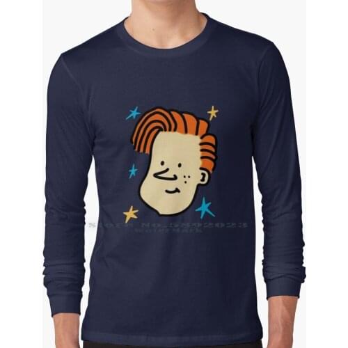 Conan From Late Night Long Sleeve T Shirt 100% Pure Cotton Big Size Conan Gray Conan Obrien Conan O Brien Late Night With Conan