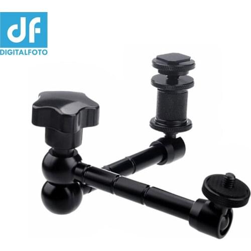 DF DIGITALFOTO 11inch Articulating Magic Arm for camera Monitor LED light For Camera Flash Camera Monitor DSLR Rig Movie Kit