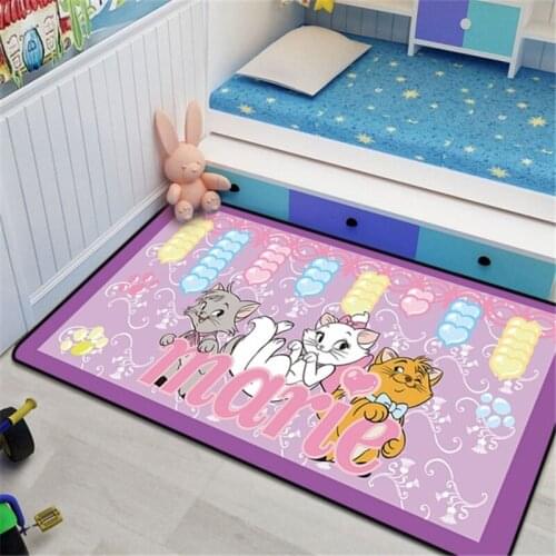 Disney Mickey Baby Play Mat 80x160cm Children Game Mat Carpet Bedroom Kitchen Carpet Indoor Bathroom Mat Play Mat Baby Gym