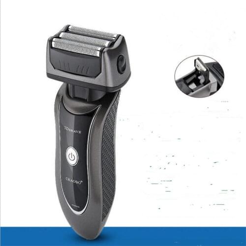 Travel Beard Trimmer Shaver 3D Mens Rechargeable Electric Shave Facial Hair Razor Man Mustache Clipper Sideburn Haircut Machine