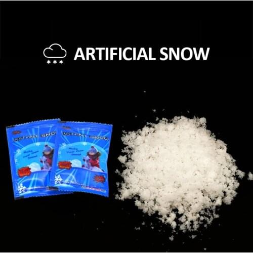 Fake Magic Instant Snow Artificial Snow Festival Party Decorations For Christmas Wedding Artificial Snowflakes Non-toxic