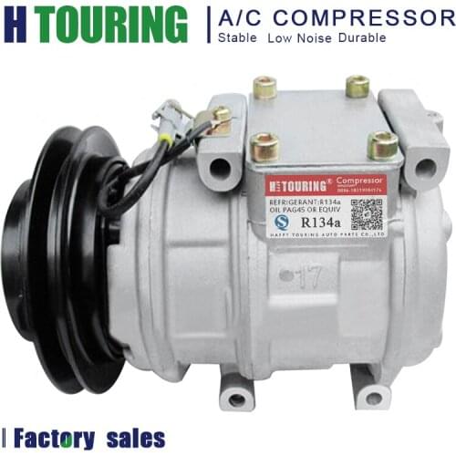 For TOYOTA LAND CRUISER PRADO 90 KZJ90 KZJ95 3.0 TD AC COMPRESSOR 447200-4550 88320-35670 447200-3682 4472004550 8634804 10PA17C