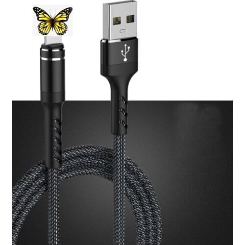 Kphrtek 1pc Applicable to Apple data line manufacturers cylindrical metal anti-breaking Android data cable 3A fast charge type-c