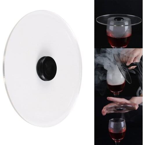 Smoking Gun Cup Cover for Cocktail Drinks Smoking Smoke Infuser Lids Wine-Cups Goblet Glasses Diameter Below 4.7 Inches