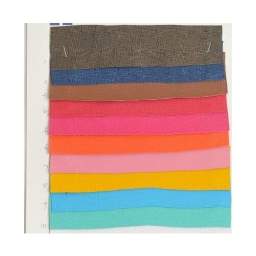 Shoes fabric material 0.7mm wholesale maze grain PU leather mobile phone case synthetic leather notebook cover leather Bags