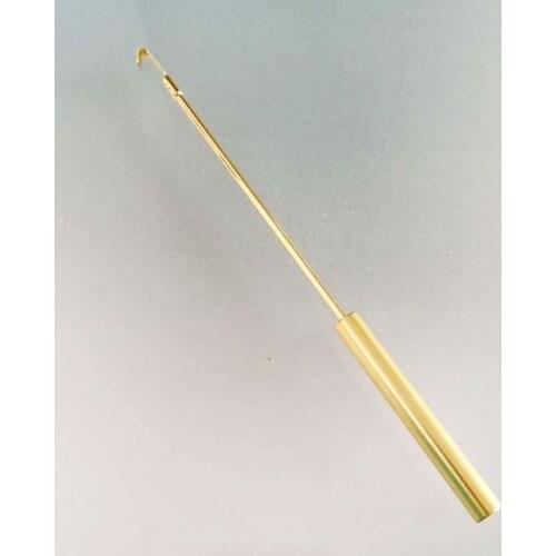 17g 19.5cm length Gold Color Cylinder Shape Metal Pendulum Clock Accessory DIY Clock Kits