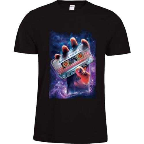 Fashion Custom Tape Printing Label Logo Men Cotton Summer T Shirt