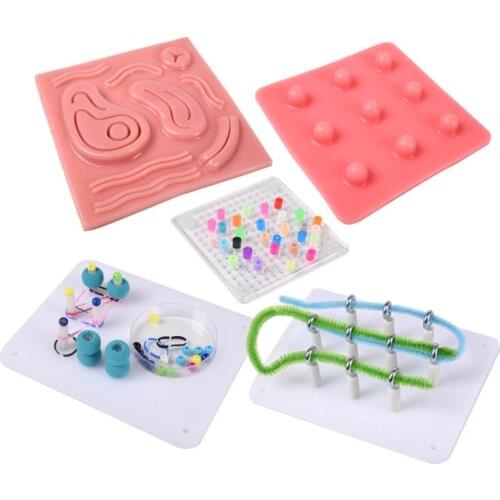 7 parts Laparoscopy simulation training modules Laparoscopy simulation surgery training module accessories