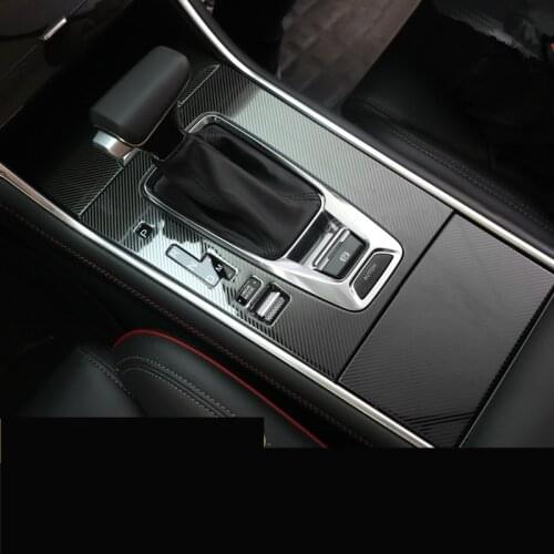 Carbon Fibre Air Outlet Window Switch Reading Light Cup Steering Wheel Decorated Frame For Changan CS75 2018 19 20 CAA404