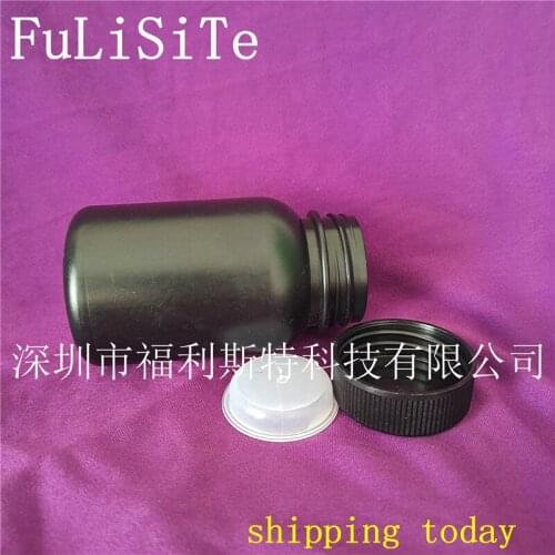 Wholesale 50ml plastic Black bottle Light-proof bottle anti UV bottle inks bottle box UV inks bottle factory