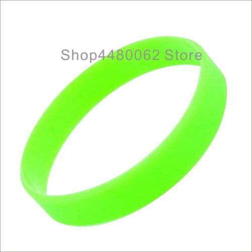 200pcs/lot 12mm width plain silicone bracelet in cheap price blank silicone wristband without any text