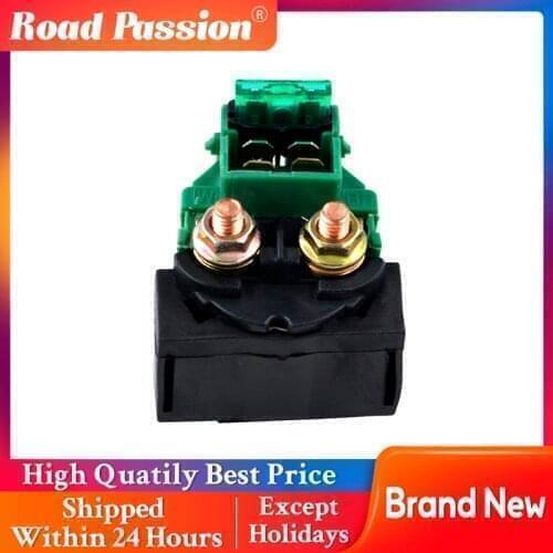 Road Passion Motorcycle Starter Relay Solenoid for KAWASAKI KLF220 KLF250 EL250 EN500 EX500 VN1500 VN800 ZX1000 ZX600 ZX750