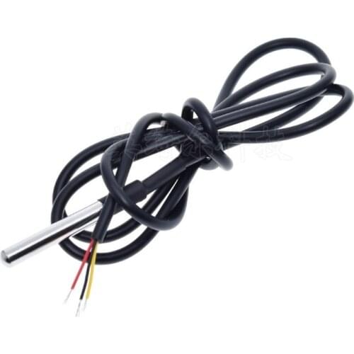 Stainless Steel Package Waterproof DS18b20 Temperature Probe Temperature Sensor 18B20 Temperature Sensor