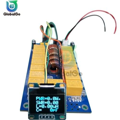 0.96 Inch ATU100 DIY Kits 1.8-50MHz ATU-100 Mini Automatic Antenna Tuner By N7DDC 7x7 Firmware Programmed E3-010