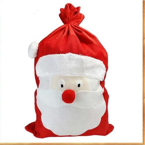 1Pcs New Creative 50x75cm Christmas gift bag Santa Claus gift bag large gift bag Christmas daily necessities