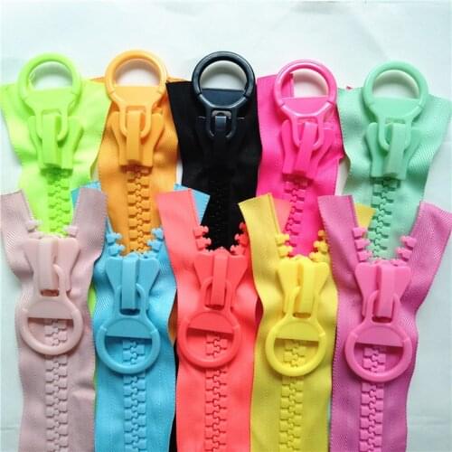 2-10pcs 20# resin zipper 25 cm 10 inch (32 teeth) cosmetic bag color packaging bag zipper