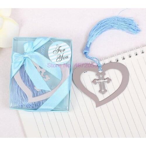 500pcs/lot Heart Flower Metal Bookmark Heart Bookmark For Kids Party Favor Giveaway Baby Shower Souvenirs Wedding Favour Gift