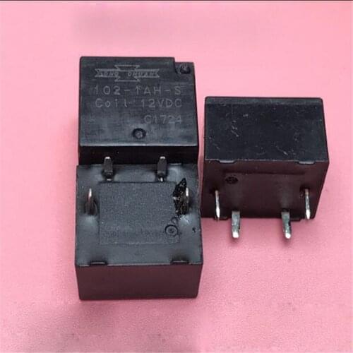 Car auto 12VDC relay 102-1AH-S 1021AHS 102 1AH S 12VDC DC12V 4PIN