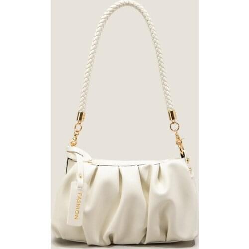 BLGBY Women's White Bags