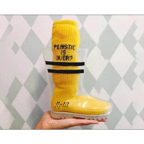 Kids Boy Girl Rain Boots Spring Baby Girls Transparent rubber Rainboots Children Rubber Shoes Toddler Boys Jelly shoes