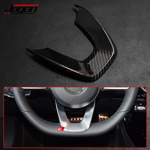 For Mercedes Benz A Class W177 A180 A35 A45 CLA Class C118 CLA180 Carbon Interior Steering Wheel U type Decoration Cover Trim