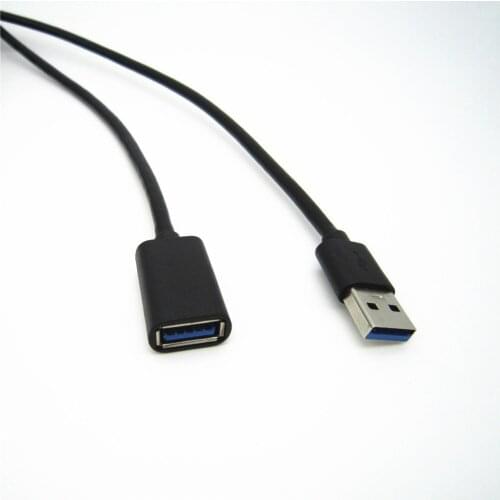 High quality USB 3.0 Male To TO USB 3.0 Female extension Data Cable Copper ,FOR PC charging Cable 30CM 60CM 1M 1.5M