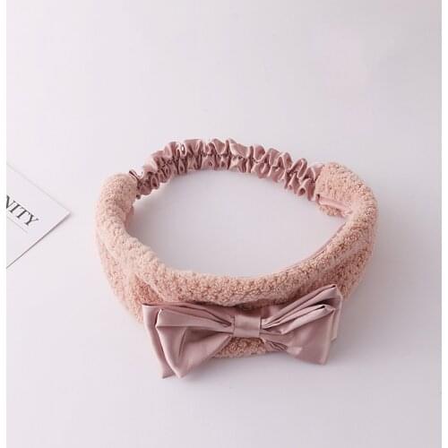 Fashion Makeup Wash Hair Band Cute Cute Face Wash Hair Band Adult Bath Hair Band with Non-slip Wash Face Towels Cotton Hood