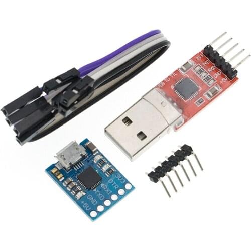 CP2102 module USB to TTL serial UART STC download cable Super Brush line upgrade A Type USB Micro USB 5Pin 6Pin