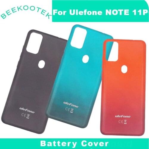 New Original Ulefone Note 11P Phone Battery Cover Back Cover Volume and Power Button Parts For Ulefone Note 11P Phone