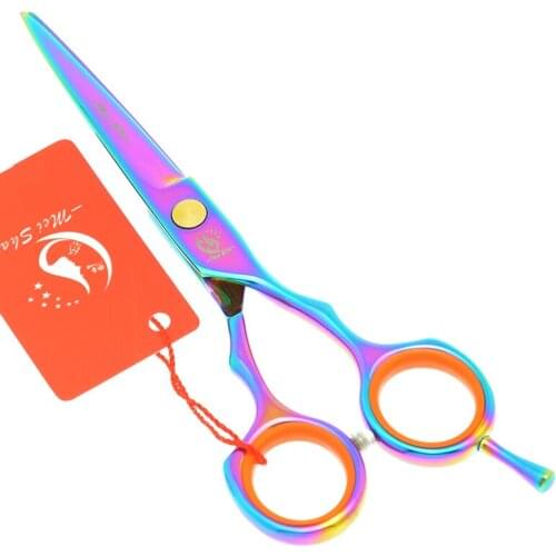 Meisha 5.5 inch Hair Scissors Barber Styling Shears Professional Hairdressing Cutting Scissors Haircut Thinning Shears A0026A