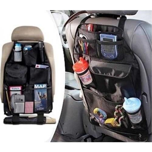 Car seat back organizer welfare