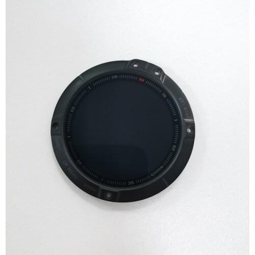 Original LCD Display Screen For GARMIN FENIX 6X Pro Black Front Cover Case 010-02157-00 Diameter 51mm Smart Sports Watch Repair
